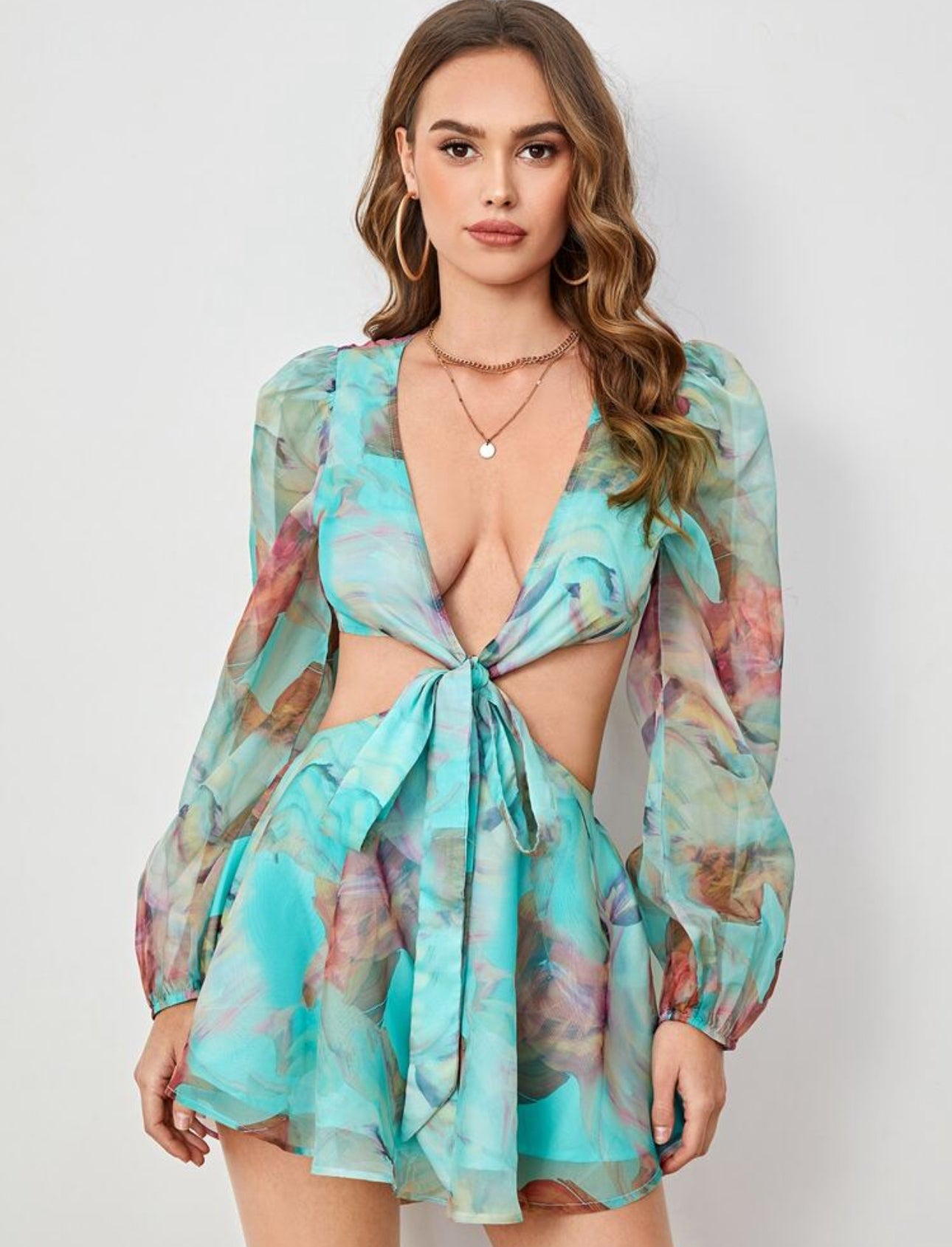 Enterizo floral