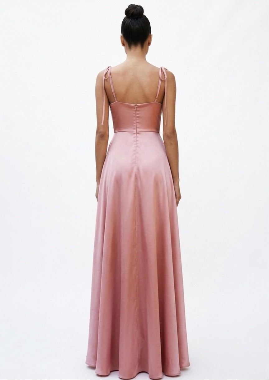 Vestido tirantes de amarrar