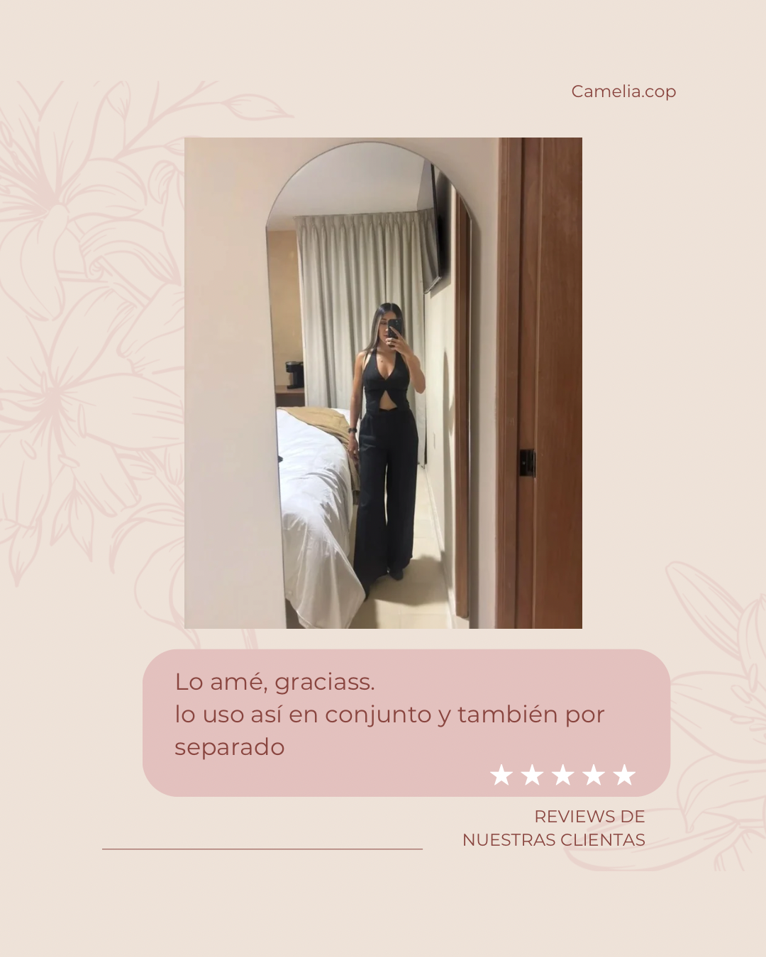 Set Malva negro