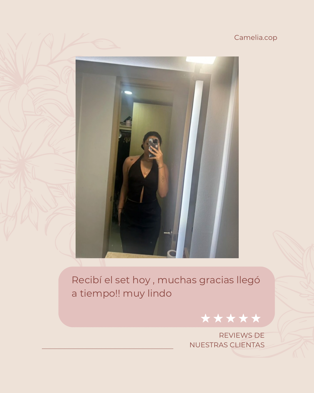 Set Malva negro