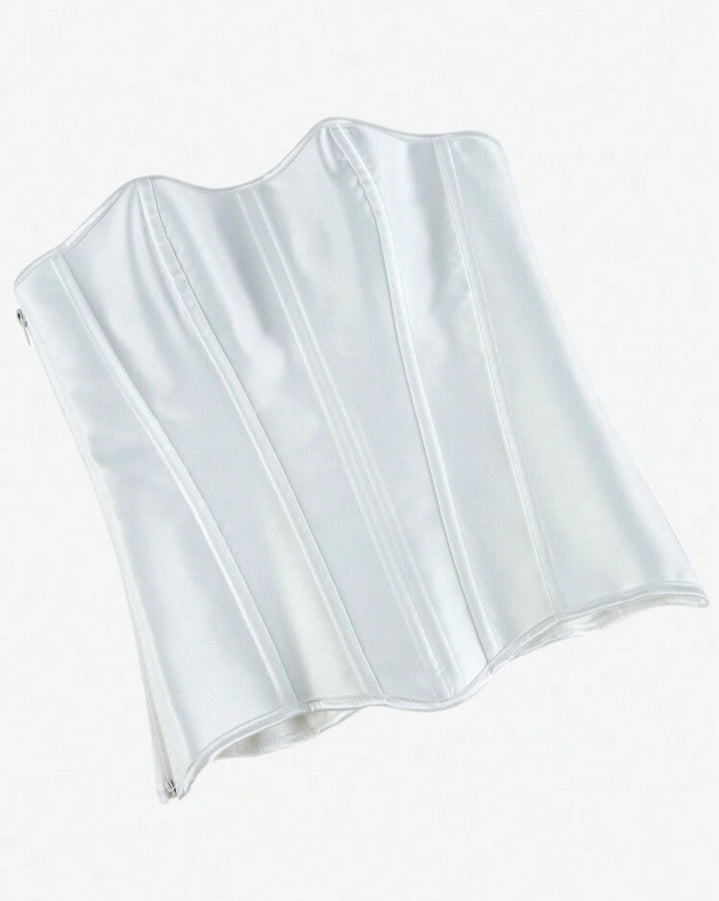 Corset drop / largo, satinado