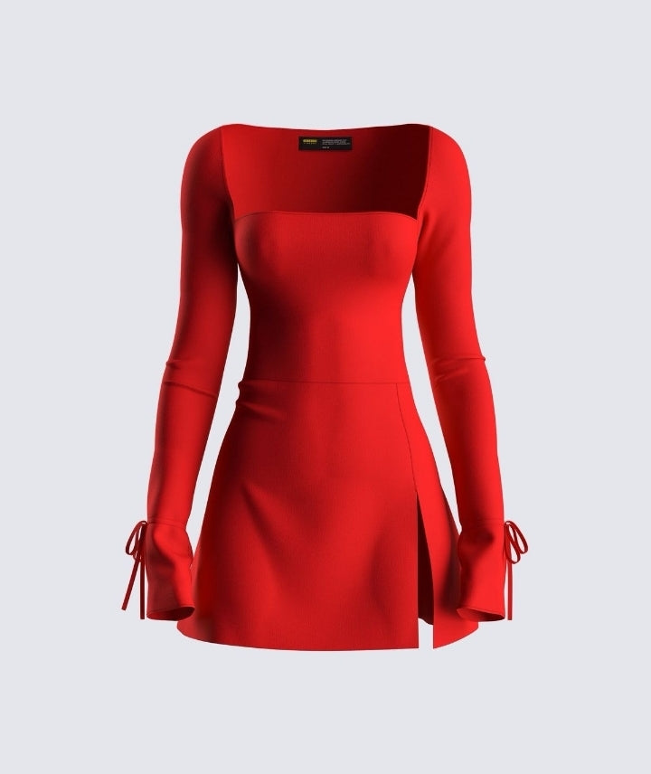 Vestido xoxo rojo