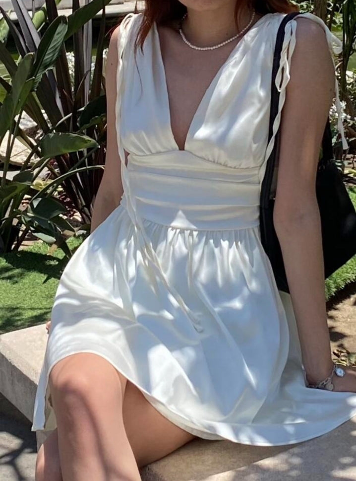 Vestido satinado