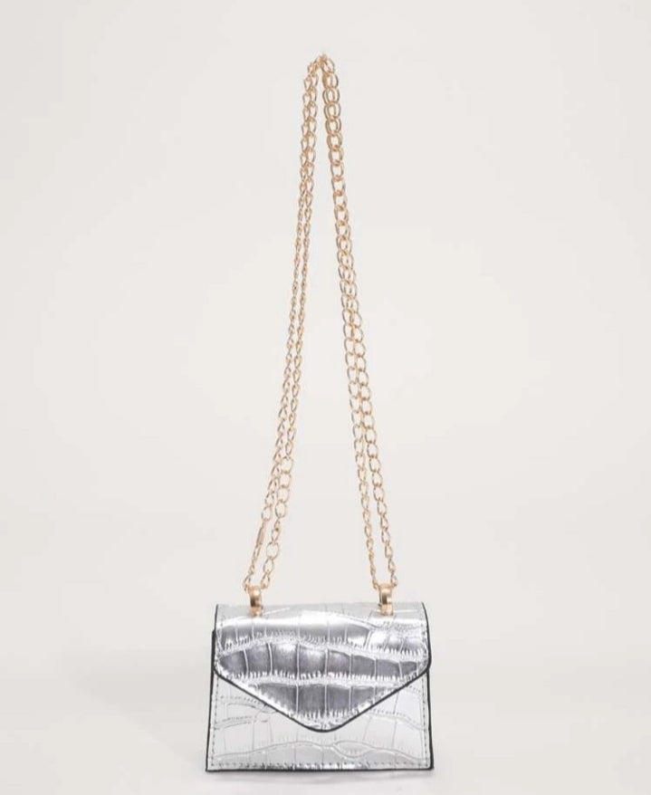 Bolso mini metallic