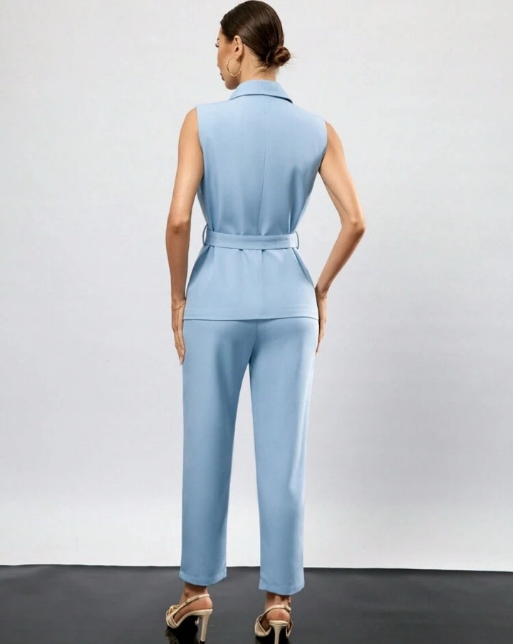 Conjunto chaleco y pantalón blue