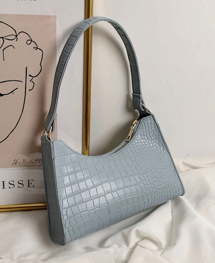 Bolso baguette blue