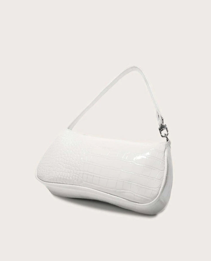 Bolso baguette blanco