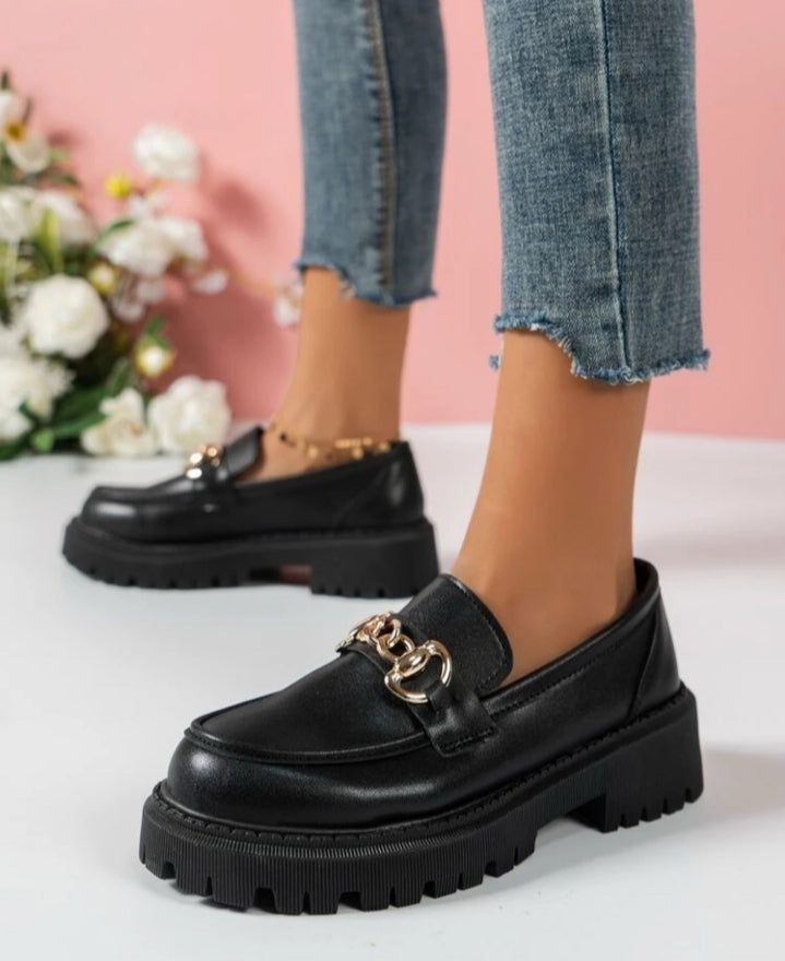 Mocasines con cadena