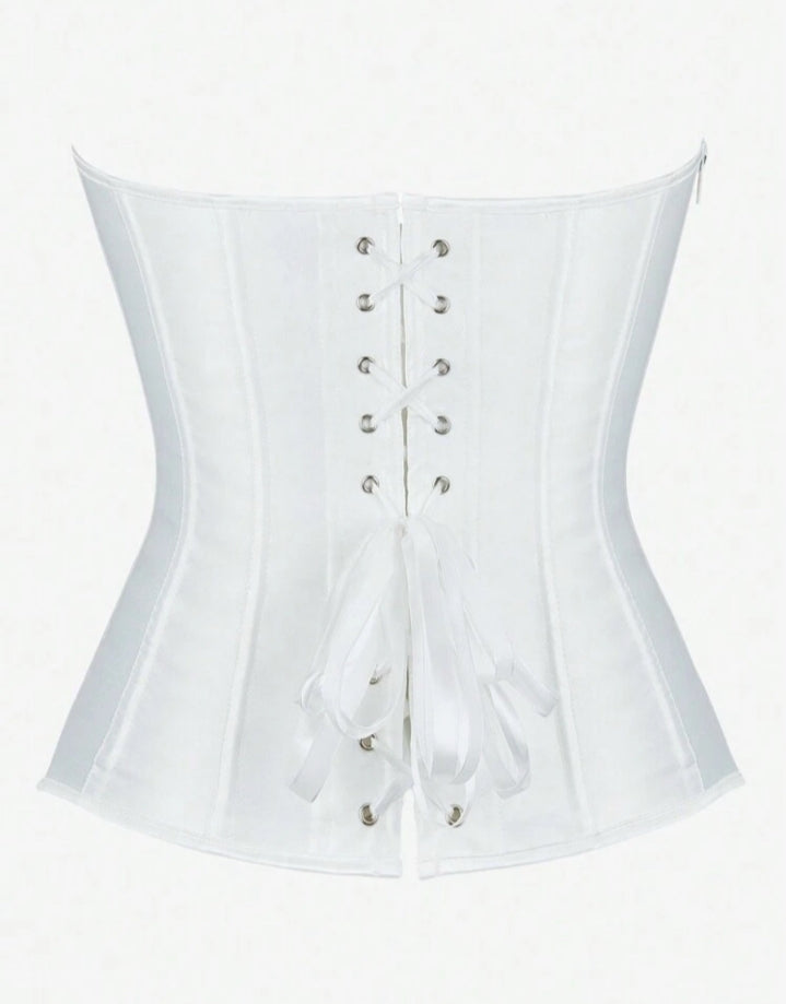 Corset drop / largo, satinado