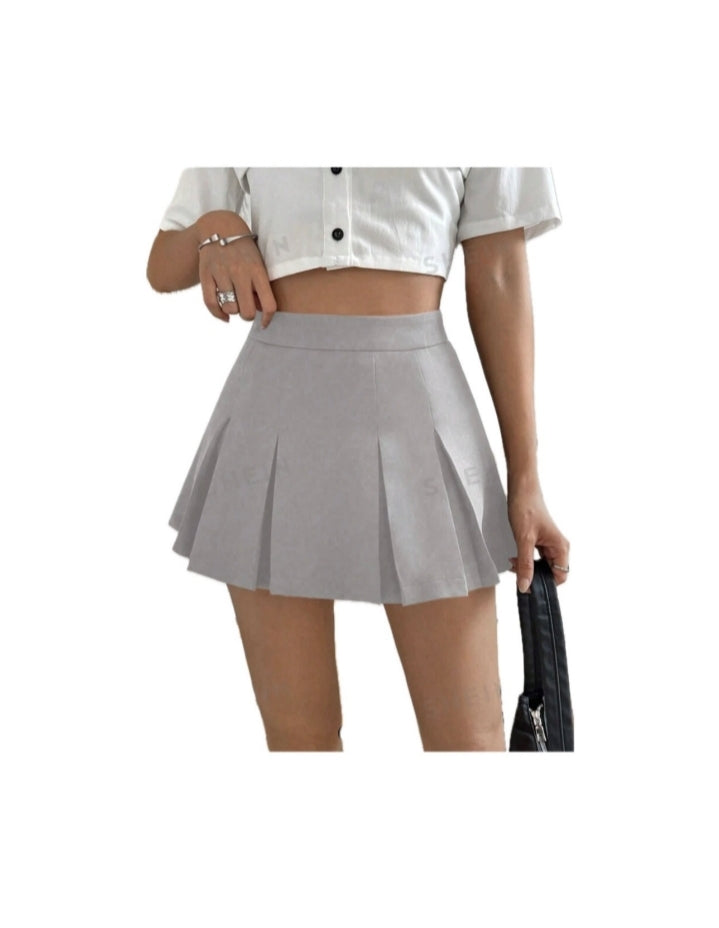 Falda plisada / Short debajo