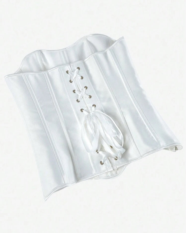 Corset drop / largo, satinado