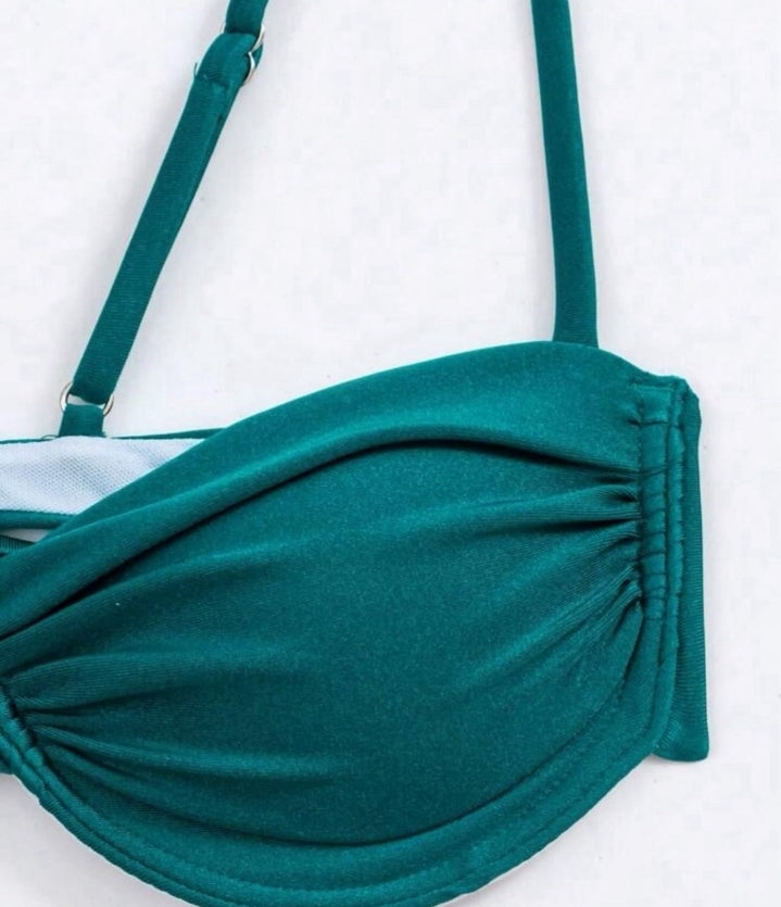 Vestido de baño azul marino