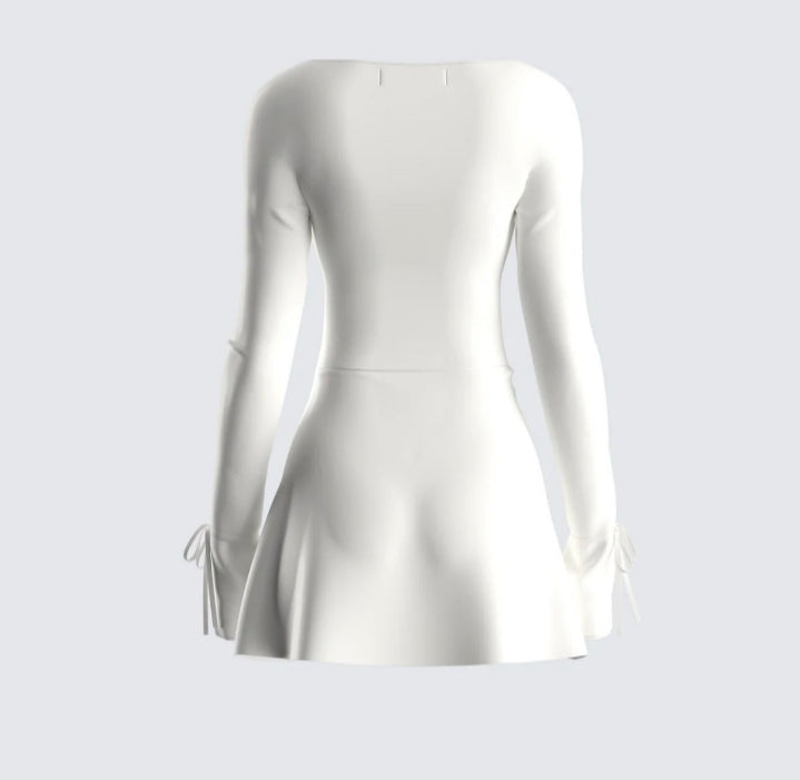 Vestido xoxo blanco