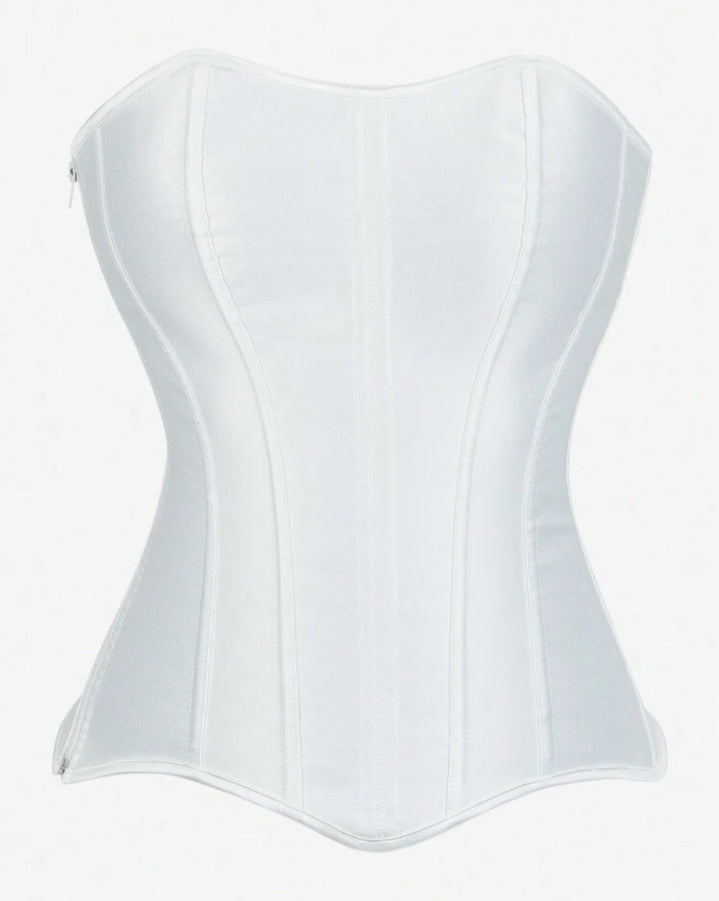 Corset drop / largo, satinado
