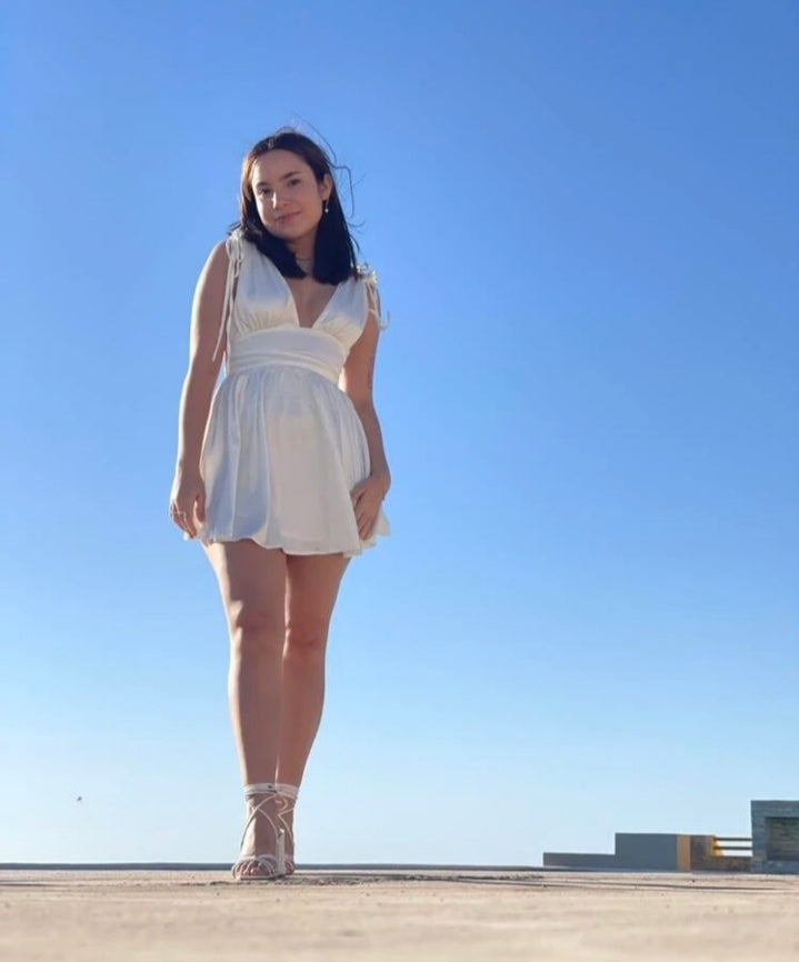 Vestido satinado