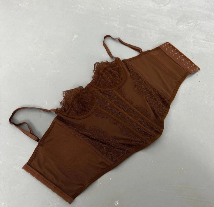 Corset sienna café