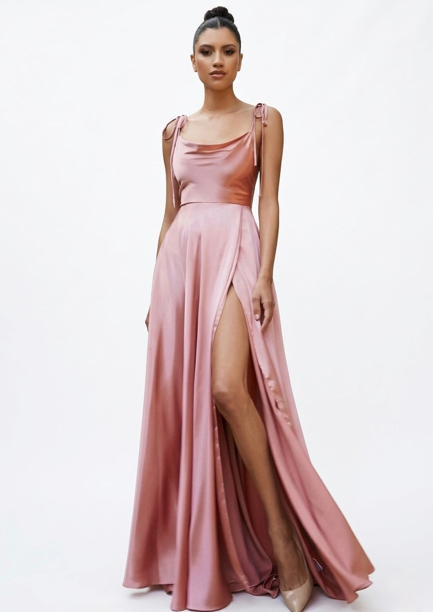 Vestido tirantes de amarrar