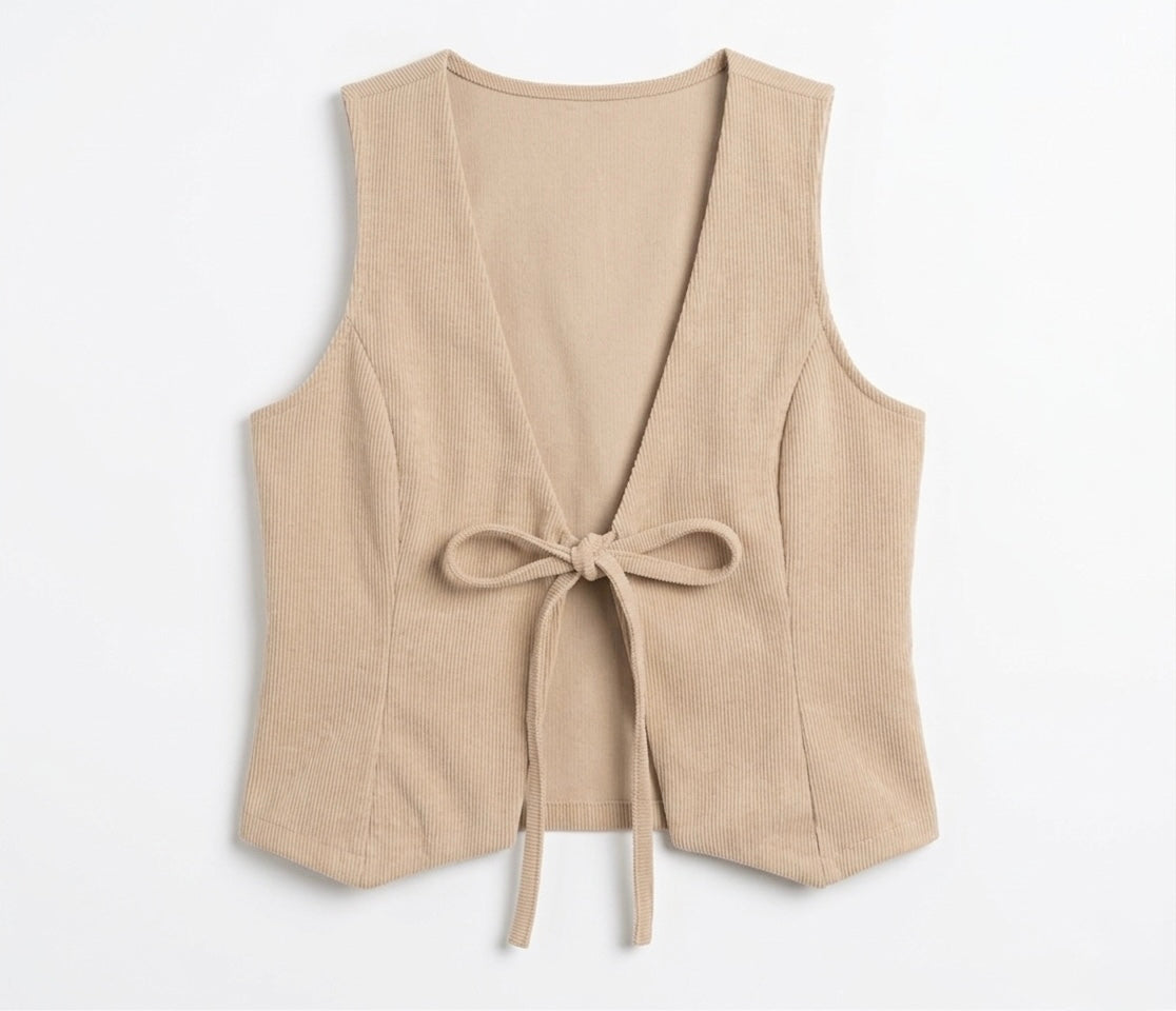 Chaleco en pana