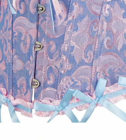 Corset lila para disfraz rapunzel