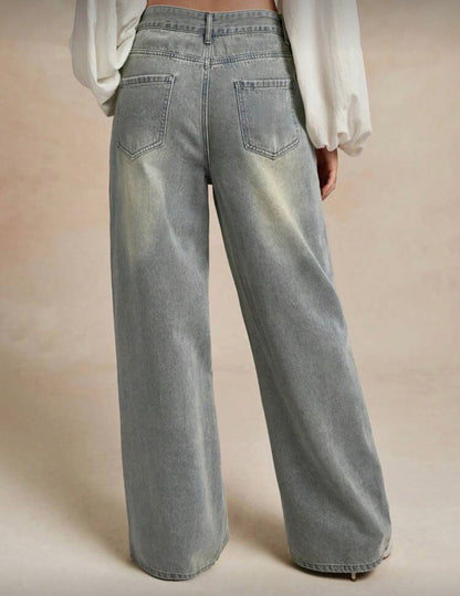 Jean pretina asimétrica