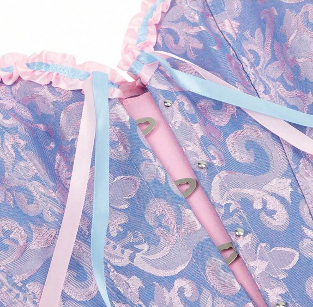 Corset lila para disfraz rapunzel