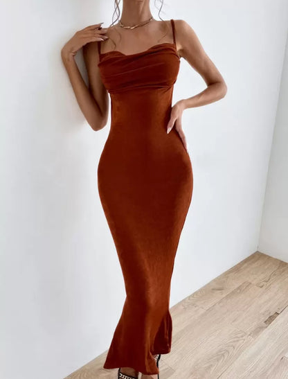 Vestido terracota
