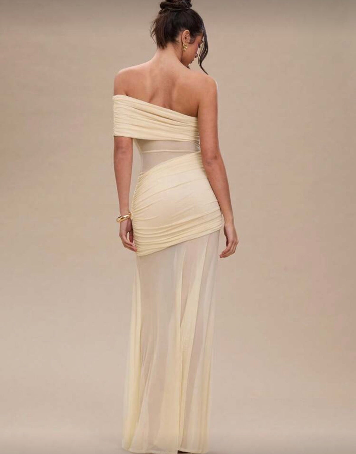 Vestido sol de beige