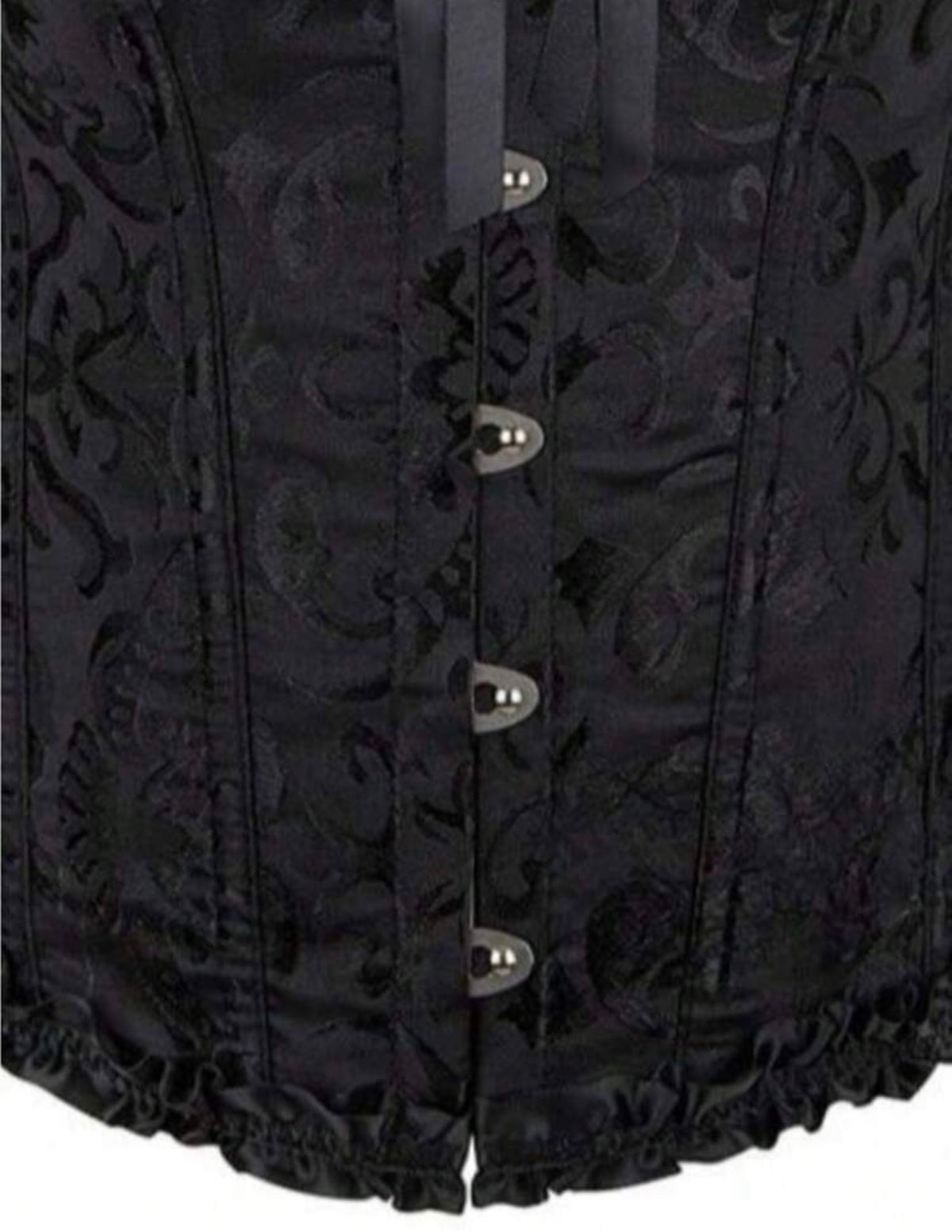 Corset negro para disfraz de the vampire diaries / conejita / ángel negro