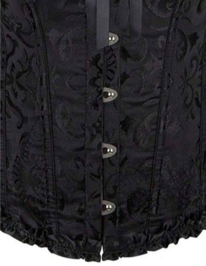 Corset negro para disfraz de the vampire diaries / conejita / ángel negro