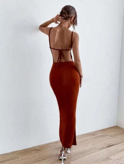 Vestido terracota