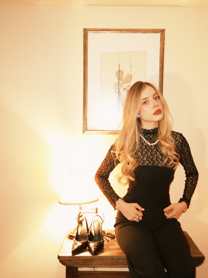 Blusa en encaje