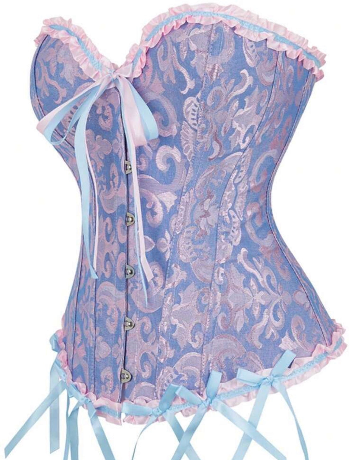Corset lila para disfraz rapunzel