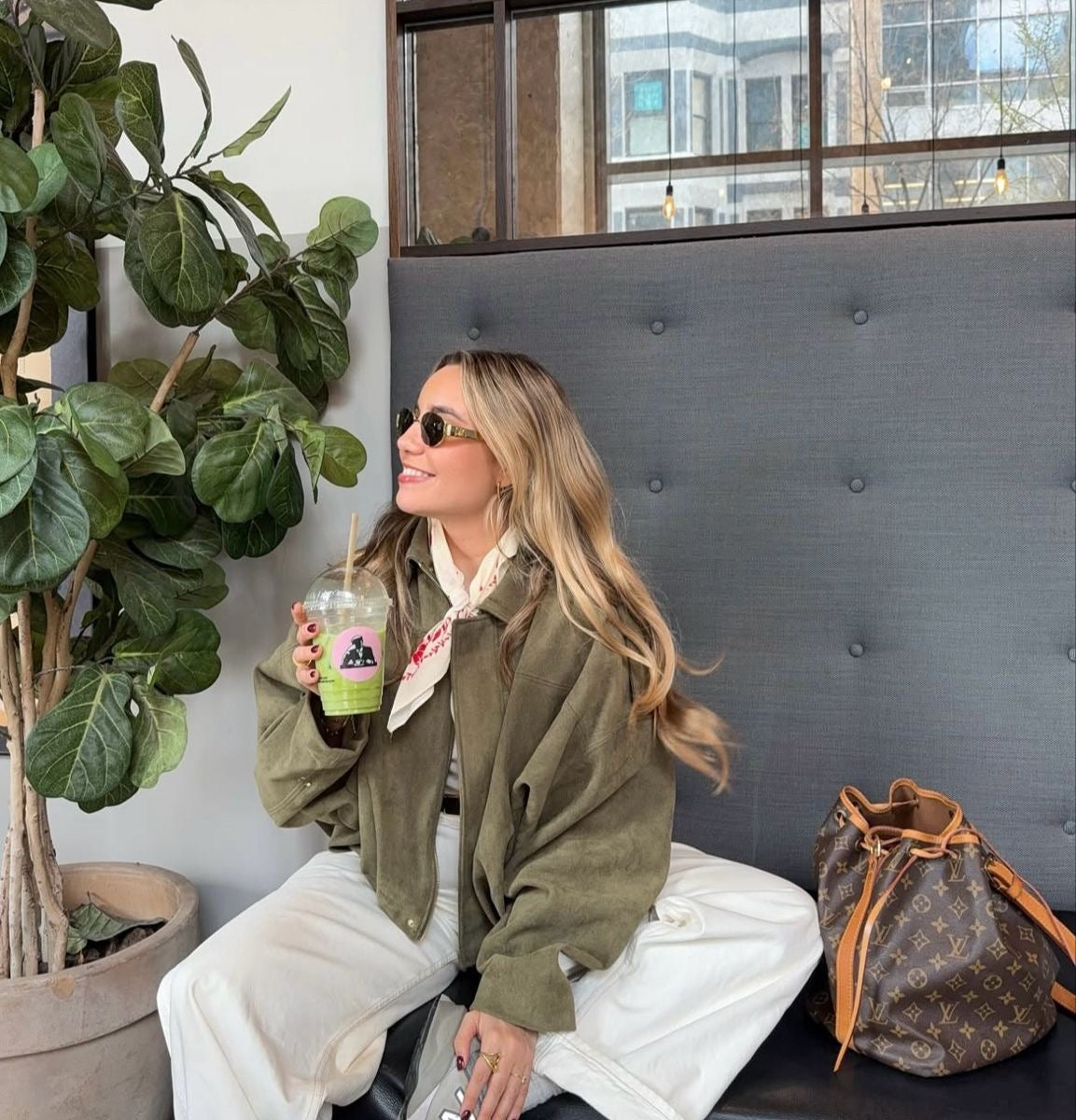 Bomber jacket, verde oliva