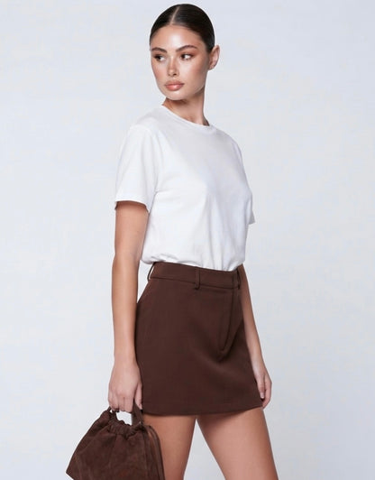 Falda brown