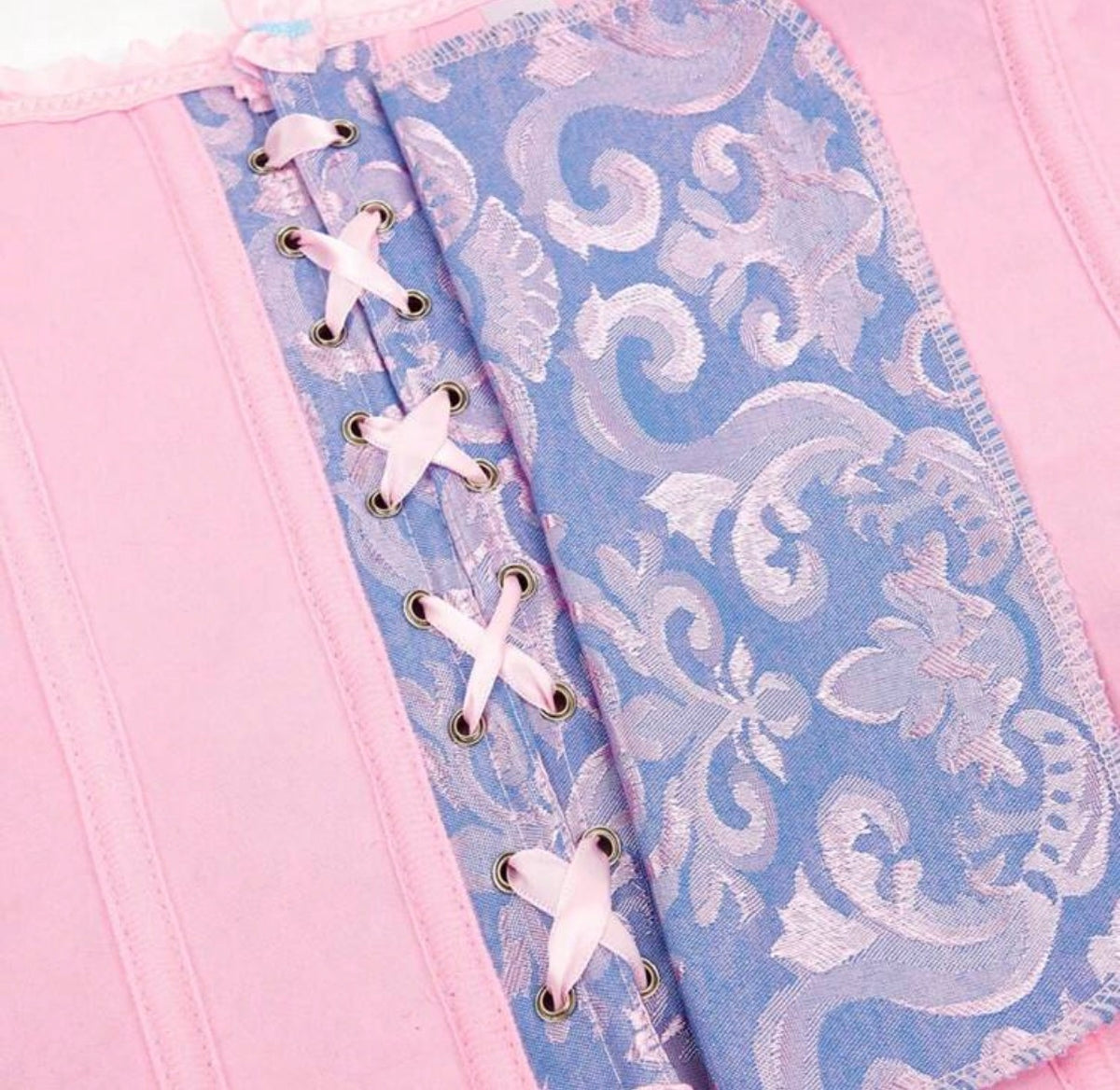 Corset lila para disfraz rapunzel