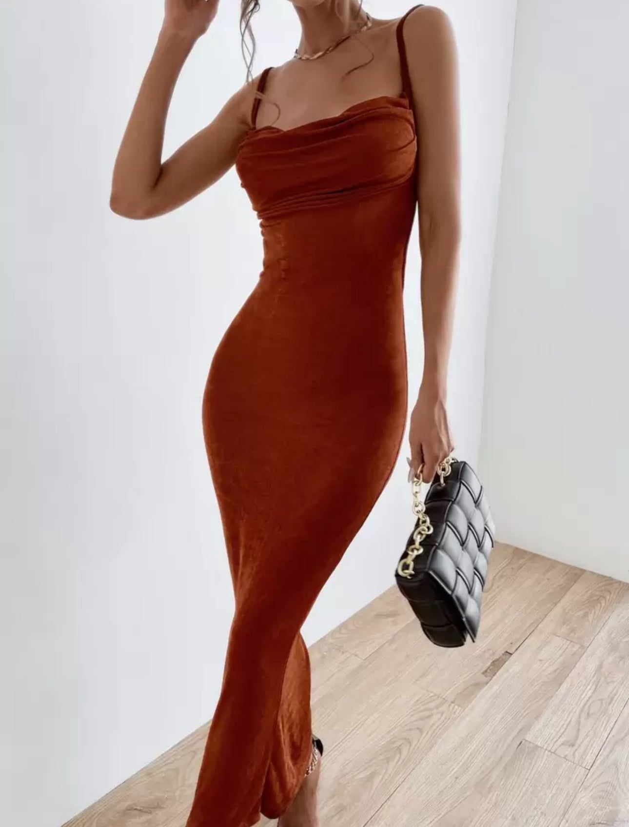 Vestido terracota