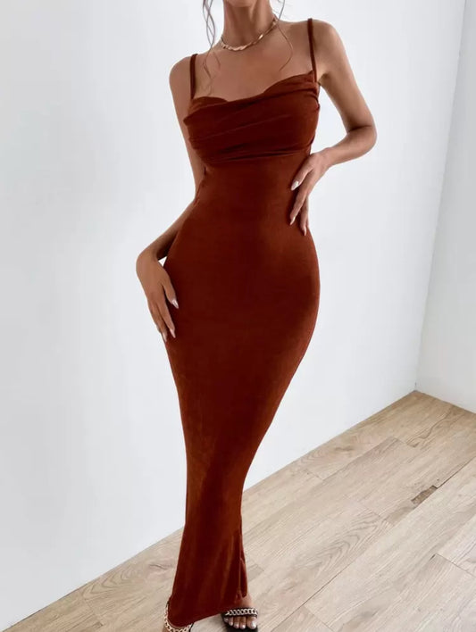 Vestido terracota