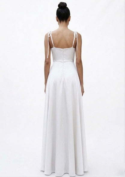 Vestido tirantes de amarrar