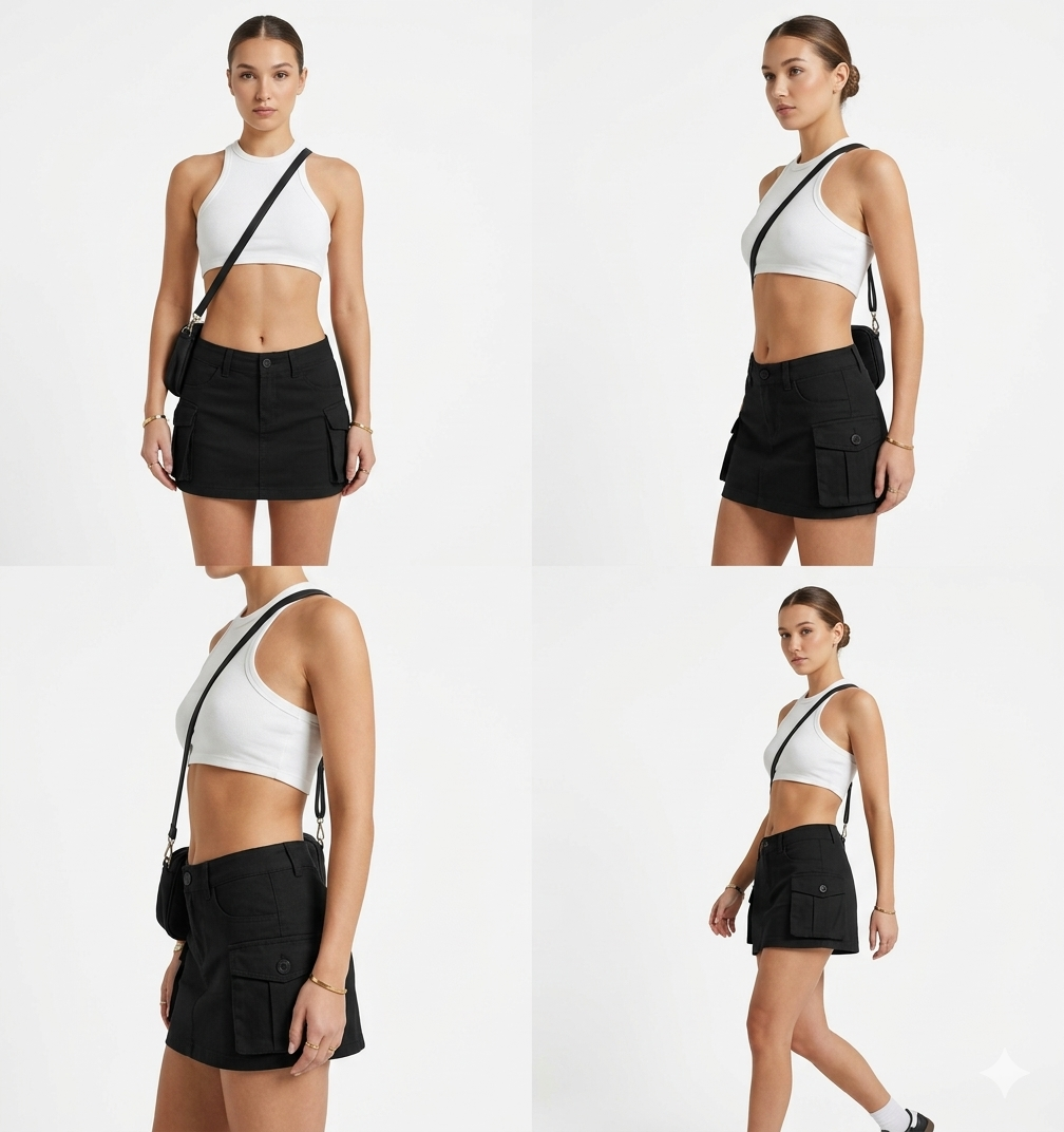 Falda cargo