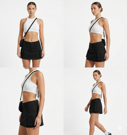 Falda cargo