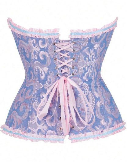 Corset lila para disfraz rapunzel