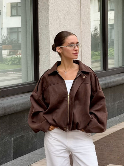 Bomber jacket café