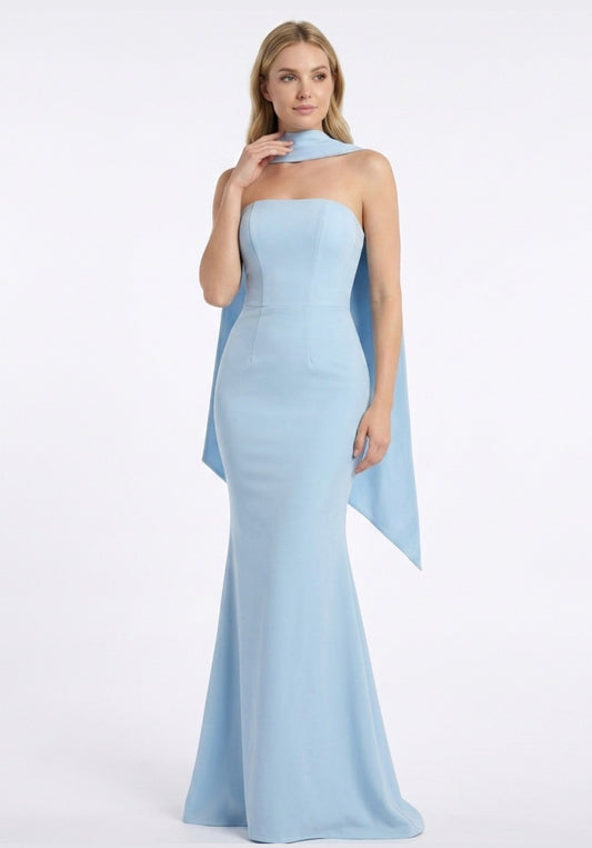 Vestido celeste