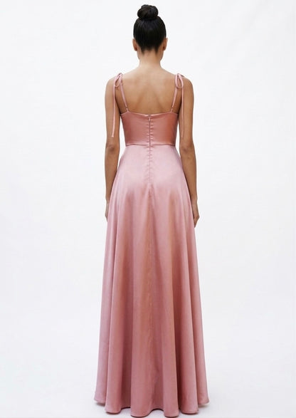 Vestido tirantes de amarrar