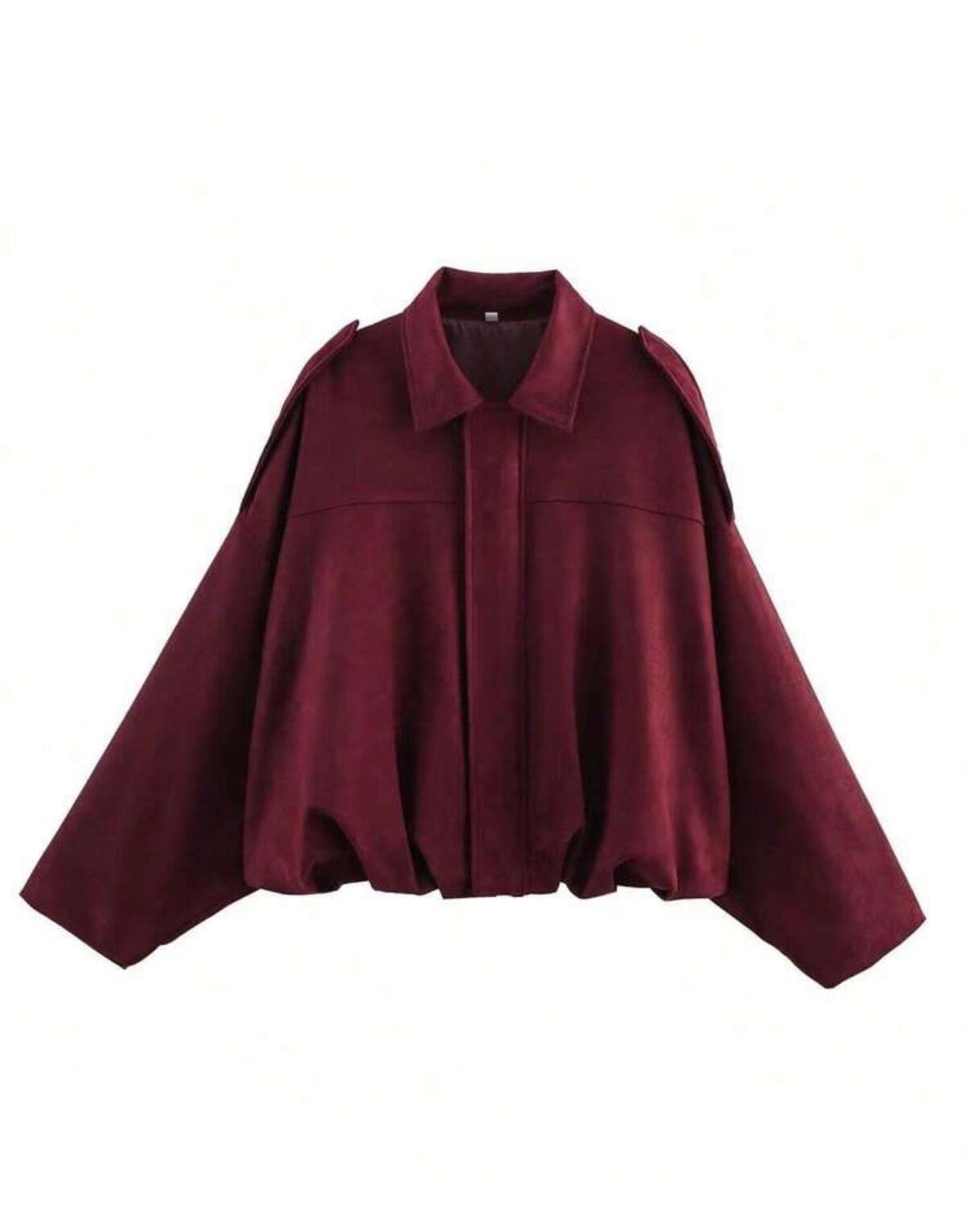 Bomber jacket vinotinto