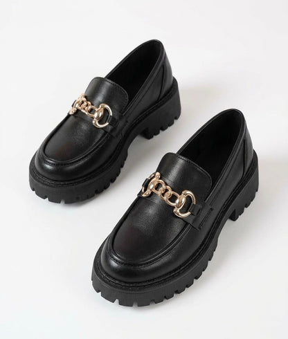Mocasines con cadena