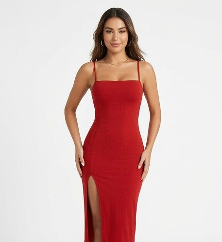 Vestido corset rojo