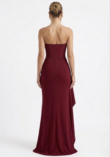 Vestido daly Estraple, Burdeos