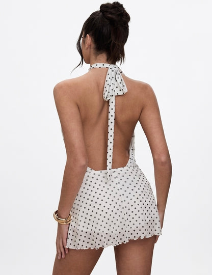 Vestido polka dols