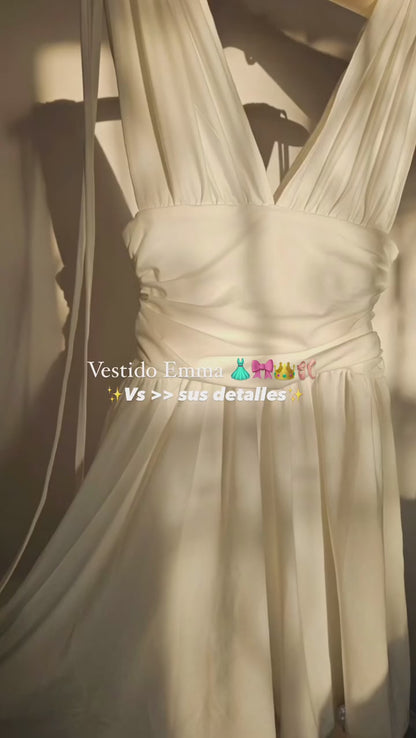 Vestido satinado